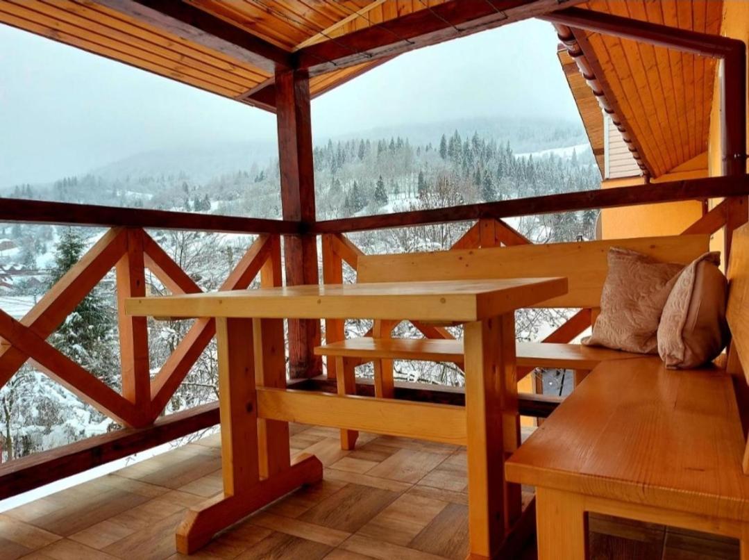 Hotel Захід Сонця Slavske Exteriér fotografie